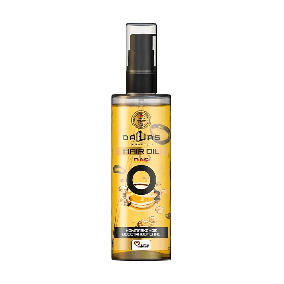 Відновлювальна олія для волосся Dalas Cosmetics Hair Oil Das O2, 100 г